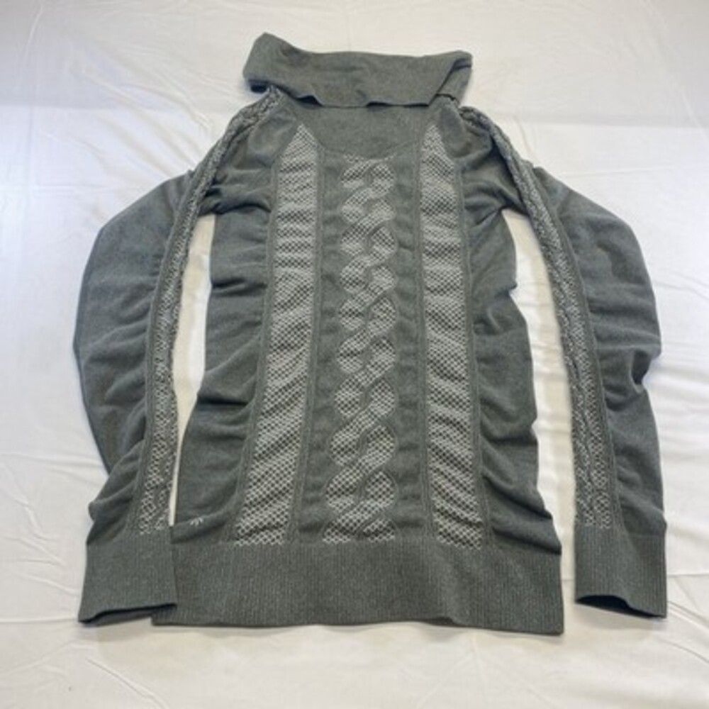 Athleta Nadi Top Womens Medium Cowl Neck Pullover Tunic Long Sleeve